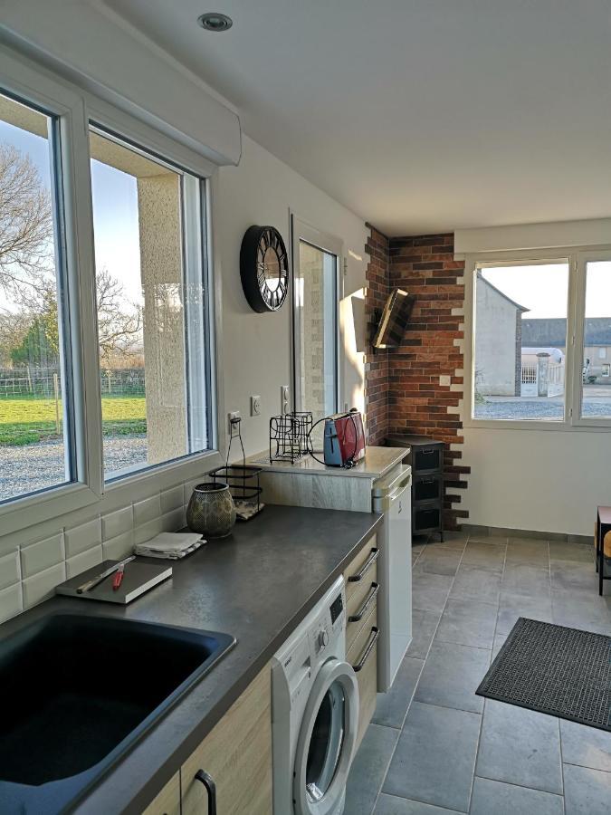 Chambre D'Hote-Appart Hotel Le Jardin Lison Exterior foto